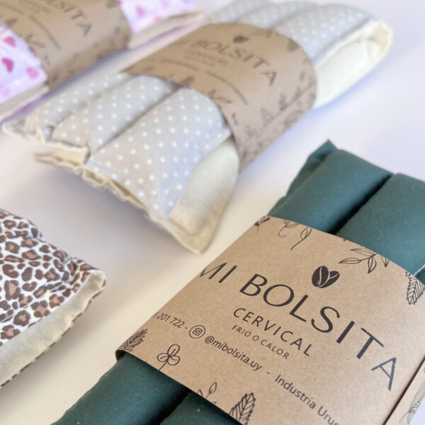 Bolsita cervical - Verde inglés - Imagen 6