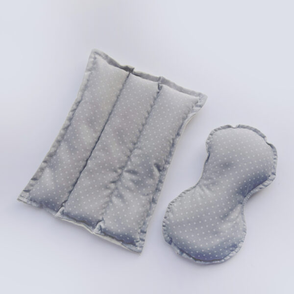 Kit Anti cólicos - Gris con lunares - Imagen 2