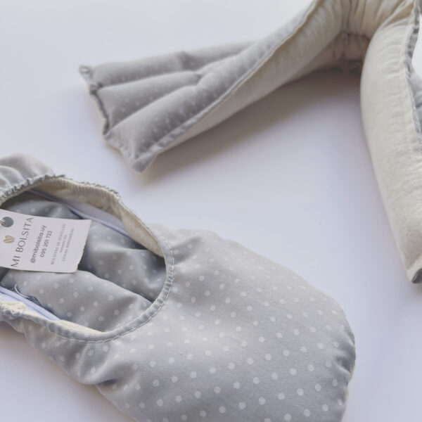 Kit super relax - Gris con lunares - Imagen 4